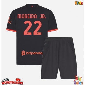 AC Milan Diego Moreira #22 Replica Third Stadium Kit for Kids 2026-27 Short Sleeve (+ pants)